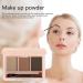 Eyebrow Powder Kit with Brush | Cosmetics Makeup Kit - Eyebrow Powder Sculpting Kit with Built-in and Brush Long-Lasting Brow Beauty Waterproof Compact Eyebrow Shaper Set for Women Oat Brown - Buy Online on GoSupps.com