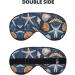 SSIMOO Adjustable Sea Star & Seashell Sleep Mask | Breathable & Fashionable Eye Mask for Comfortable Sleep - International Shipping - Buy Online on GoSupps.com