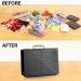 Photo Storage Box 4" x 6" 18 Inner Extra Large Photo Case Large Photo Organizer Acid-Free Photo Box Storage Photo Keeper Photo Storage Case Plastic Craft Storage Box for Photo Stickers Stamps Seeds (Black 18 Boxes) 18 Boxes Black - Buy Online on GoSupps.com