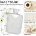 NAANLE YOGA Avocado Hot Water Bottle 1L - Transparent Heat & Cold Therapy for Pain Relief - Buy Online on GoSupps.com