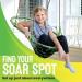 Swurfer Tree Swing Chair - Heavy Duty Metal Frame, Weather Resistant Outdoor Swing for Kids and Adults - Holds up to 400lbs - Multi-Position, Ages 4 and Up - Buy Online on GoSupps.com