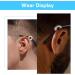 Qianyu 14 Pair Universal Ear Hooks - Soft Silicone Holders for Glasses & Sunglasses | Anti-Slip Round Elastic Ear Pads & Nasal Stoppers | International Shipping - Buy Online on GoSupps.com