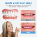2 PCS Fake Dentures Teeth for Women and Men - Dental Veneers for Temporary Teeth Restoration - Natural and Comfortable - Restore Your Smile with Confidence - Natural Shade - Buy Online on GoSupps.com