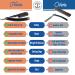Homie Patented Straight Edge Razor for Men - Close Shave with 11 Disposable Blades | Premium Black Safety Razor with Protective Layer - Buy Online on GoSupps.com