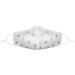 Buy 22Silk Mulberry Silk Face Mask - Stylish Reusable & Adjustable Women's Mask | 3D Chin Design | Breathable 100% Grade 6A Silk - Star White - Buy Online on GoSupps.com