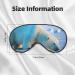 Polar Bear Soft Sleep Eye Mask | Breathable Travel Eye Patch for Women | Relaxation & Comfort - Buy Online on GoSupps.com