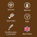 Brynmor Dark Chocolate and Ginger Flapjack 20 x 80g Individually Wrapped Bars - 20 Count Pack, Perfect Snack Time Treat - Buy Online on GoSupps.com