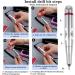 Atopskins Electric Nail Drill Kit 6 in 1 with Double Sided Nail File Emery Board 45000RPM Cordless Manicure Set for Acrylic Gel 2000mAh Rechargeable Efile Nail Grinder Professional Nail Tool LCD White - Buy Online on GoSupps.com