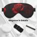Red Rose Soft Sleep Eye Mask - Breathable Travel Eye Patch for Women | Perfect for Relaxation - Buy Online on GoSupps.com