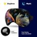 Fish Animal Sleep Eye Mask & Blindfold for Women Men - Elastic Strap for Sleep, Travel, Nap - Buy Online on GoSupps.com