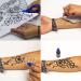 Henna City Premium Jagua Gel - 4oz for Temporary & Semi-Permanent Tattoos | Organic Jagua Ink, Henna Stencils, Applicator Bottle | Henna Tattoo Kit - Buy Online on GoSupps.com