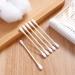 800 Pcs Wooden Cotton Swabs | 100% Cotton Double-Tipped Buds for Makeup, Cleaning, Pet Care - Buy Online on GoSupps.com