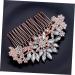 DOITOOL 1pc Hair Accessory for Women Womens Hair Clips Hair Combs Rhinestone Bridal Side Combs Womens Barrettes for Hair Bridal Haircombs Wedding Hair Bride Accessories Simple - Buy Online on GoSupps.com
