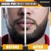 Beard Pen GROOMARANG Beard Pencil Filler for Men - Natural Enhancer to Fill Shape and Define - Black or Brown PLUS Beard Shaping Comb (Black) - Buy Online on GoSupps.com
