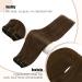 FSHINE 30cm Dark Brown Clip-In Hair Extensions - Remy Silky Soft 50g #4 - 3PCs Real Ethhair - Buy Online on GoSupps.com