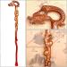 Wooden Walking Sticks Cane Elderly Solid Wood Crutches Peach Stick 5 Kinds of Models Can Be Truncated On Their Own Mobility Aid for Elderly Seniors & Handicap - Buy Online on GoSupps.com