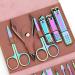 Nail Clipper Set Fantasy color 16-piece Nail Scissors Set Home Manicure Tools Suitable for Travel and Beauty Portable Travel Beauty Kit Nail Trimming Kit 01 - Buy Online on GoSupps.com