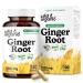 Wild & Organic Ginger Root Capsules 1200 mg - Immune & Digestive Support - Ginger Root Supplement - Zingiber Officinale Powder - 60 Days of Supply - Vegan No Fillers Non-GMO - 120 Count 120 Count (Pack of 1)