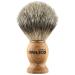 Anbbas men's shaving brush badger hair with high-quality wooden handle shaving foam brush wood-1