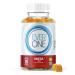 Omega Fish Oil Gummies for Adults and Teens with DHA - Support Brain and Cardiovascular Health Supplement - Vegan, Gelatin Free, GMO Free - Delicious Orange and Lemon Flavored with Omega 3, 6, and 9