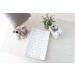 Gilded Bird Wedge Baby Changing Mat 69cm x 44cm - Extra Thick & Wipeable (Lovely Leaves Grey) - Buy Online on GoSupps.com