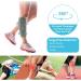 Shin Splint Ice Pack for Leg Support - Pain Relief with Ice Sleeve for Calfs, Wrists, Lower Leg, Elbow - Standard Size - Buy Online on GoSupps.com
