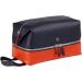 Shop DUDU Handmade Leather Beauty Case for Travel | Stylish Toiletry Bag for Men & Women | 2 Compartments Navy - Buy Online on GoSupps.com