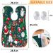 Merry Christmas Cartoon Beard Bib Apron - Waterproof Hair Catcher Cape for Men | Non-Stick Grooming Cloth & Ideal Christmas Gifts - Buy Online on GoSupps.com