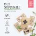 PATCH Eco-Friendly Bamboo Bandages Sampler Pack - Hypoallergenic, Latex Free, Plastic Free, Zero Waste, 100% Compostable - Coconut Oil, Activated Charcoal, Aloe Vera - 16ct - Buy Online on GoSupps.com