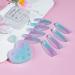 PERMANIA Lash Lift Rods 11Piece Reusable Soft Eyelash Perm Curler for Lash Lift Kit with Silicone Plate Suitable for All Eye Shapes DIY