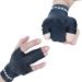 Compression Gloves Pair - Middle Finger Tape Alternative for Sports & Injury Protection - Trigger Finger Splint - Grip Support for BJJ - Black Unisex (Medium) - Buy Online on GoSupps.com