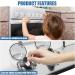 Nyidpsz6 Pcs Stove Knob Covers Universal Clear Gas Electric Oven Protection Locks Oven Knob Lock Security Knob Cover Guards Cooker Switch Protective Cover for Baby Toddlers(Transparent Color) - Buy Online on GoSupps.com