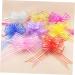 FRCOLOR 10pcs Golden Wedding Pull Flower Bows - Large Hand-Painted Gauze Decor for Weddings & Christmas - Perfect Gift Garland Decoration 74x5cm - Buy Online on GoSupps.com