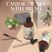 Buy Salubrito Organic Castor Oil 4oz - 100% Pure Cold-Pressed Oil for Lashes Brows Hair & Skin with Brush Set | International Shipping - Buy Online on GoSupps.com