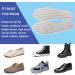Breathable Cotton Linen Shoe Insoles 3 Pairs - Non-slip Thin Pads for Sneakers - Odor Eater Inner Soles for Men - Tennis Shoe Soles - Women 9.5/Men 7.5 US - Buy Online on GoSupps.com