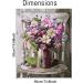 Flowers DIY Oil Painting by Numbers | Paint by Numbers for Adults | 16x20 Inch Canvas | MT10940 - Buy Online on GoSupps.com