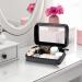 Clear Travel Toiletry Bag for Women and Men - Black Makeup Organizer & Transparent Toiletries Bag - Buy Online on GoSupps.com
