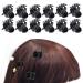 Beaupretty Mini Claw Hair Clips for Women - 12 Black Slip-Resistant Claw Clips Small Hair Accessories - Buy Online on GoSupps.com