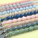 Silicone Soother Pacifier Chain for Teething Baby - Kowlone Dummy Clip | Unisex Newborn Dummies | Beige Dim Grey & Moss Green - Buy Online on GoSupps.com