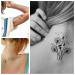 Dandelion Temporary Tattoos for Women - 14 Sheets, Waterproof and Realistic Flying Birds Butterfly Designs for Body, Leg, Arm, Hand, Wrist, Neck Decoration - Buy Online on GoSupps.com