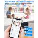 UCOCARE WiFi Video Baby Monitor Camera with Alexa Compatibility, Night Vision, Temperature Sensor, Sound Detection, 14 Lullabies - 360 PTZ, Auto Motion Tracking & 2-way Audio - Buy Online on GoSupps.com