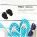 NOLITOY Forefoot Pad Stickers | 12 Pairs Gel Insoles & Toe Protectors for Flip-Flops & Sandals | Non-Slip Foot Protection - Buy Online on GoSupps.com