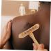 Lurrose Wooden Gua Sha Stick - Back Massager & Scratch Tool for Thai Massage - Beech Wood Therapy Device 18x17.5cm - Buy Online on GoSupps.com