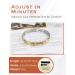 Jeracol Lymphatic Detox Magnetic Bracelets for Women | Titanium Steel | Adjustable Length | Ultra Strength Magnets | Sizing Tool Included - Buy Online on GoSupps.com