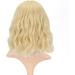 FAELBATY Short Wavy Bob Blonde Wig with Bangs - Shoulder Length Synthetic Cosplay Costume Wig for Women (12 Mix Blonde Color 6186) - Buy Online on GoSupps.com