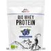 Alpenpower Bio Whey Protein Blueberry 500 g - 100% natural ingredients & without additives - High -quality CFM protein powder made of best organic alpine milk