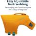 Luffwear Float Coat Dog Jacket - Buoyancy Vest for Safe Swimming & Water Sports - Wave Orange Medium - Buy Online on GoSupps.com