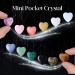 12 PCS Natural Heart Shaped Healing Stones Crystal Palm Set - Polished Love Gemstones for Balancing Meditation - Mother's Day Gift - Buy Online on GoSupps.com