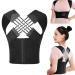 Instant Posture Corrector Adjustable Back Straightener Belt Correct Shoulder Back Posture Brace for Office Gym Home Thin Back Assistant Tool for Women and Men -L