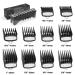 Wahl Clipper Guards Professional with Metal Clip - 10 Cutting Lengths - Fits Most Wahl Clippers - Premium Holder Stand Included (10 Pack) Black - Buy Online on GoSupps.com